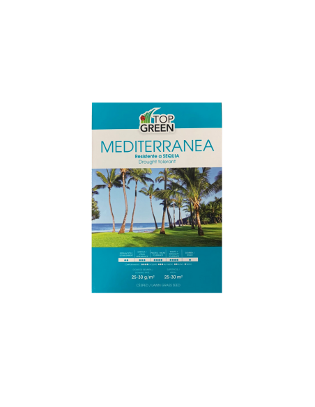 Semillas césped formula mediterranea 1Kg - Top Green