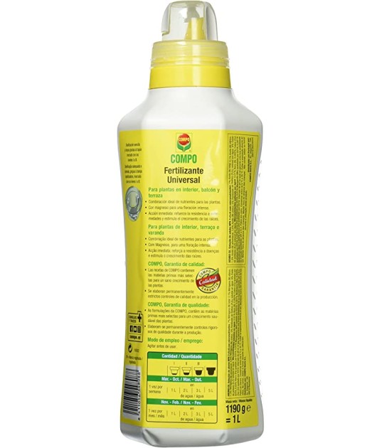 Fertilizante Universal 500ml - Compo Fertilizante Universal 500ml - Compo