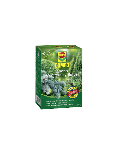 Abono Coniferas y setos 750gr- Compo 
