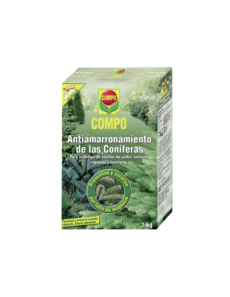 Antiamarronamiento de Coníferas 1Kg - Compo