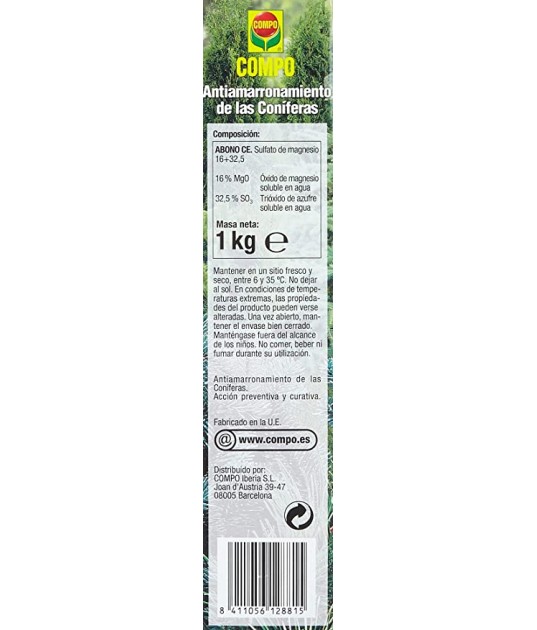 Antiamarronamiento de Coníferas 1Kg -... Antiamarronamiento de Coníferas 1Kg -...