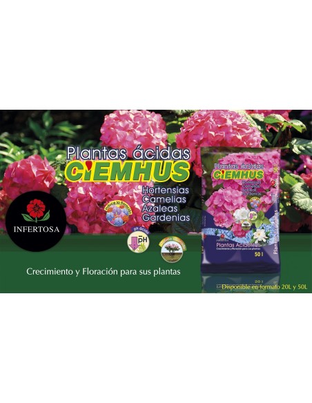 Sustrato para plantas Acidófilas 20 L - Infertosa