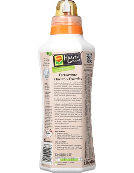 Fertilizante Huerto y Frutales 1L - Compo
