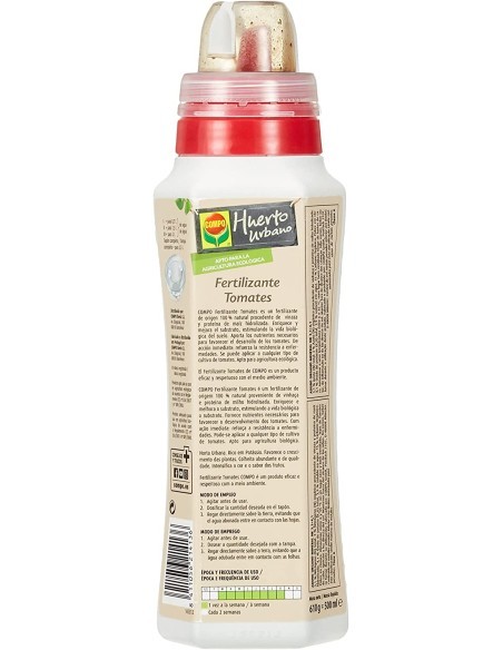 Fertilizante natural para tomates 500ml - Compo 