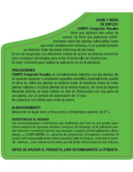 Duaxo Fungicida Rosales 750ml - Compo