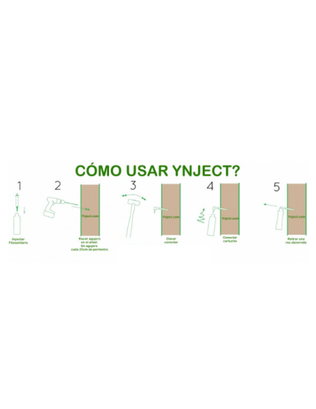 Conector para palmera 16 cm - Ynject 