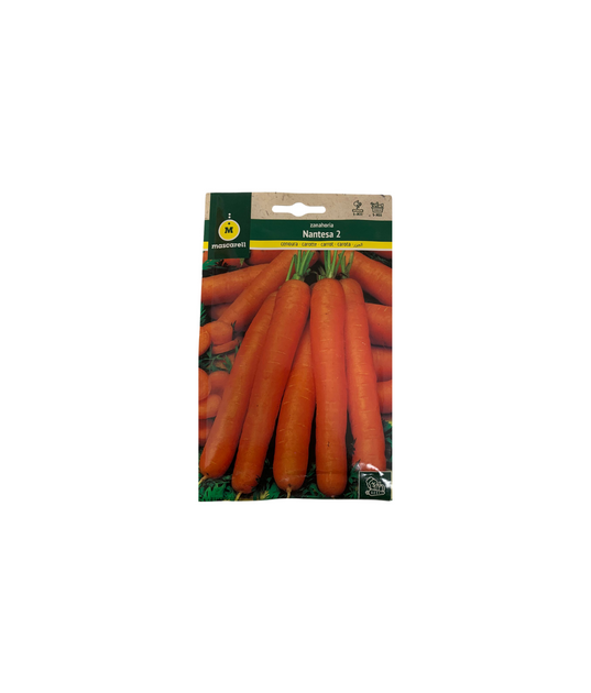 Semillas de Zanahoria Nantesa 8 gr -Mascarell