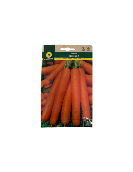 Semillas de Zanahoria Nantesa 8 gr -Mascarell