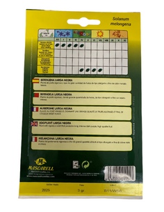 Semillas de berenjena negra... 2