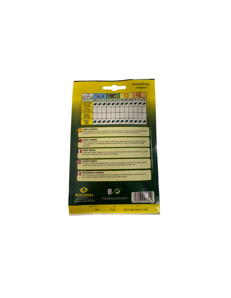 Semillas de perejil 15 gr -Mascarell