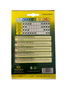 Semillas de lechuga romana... 2