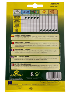 Semillas de pimiento dulce... 2