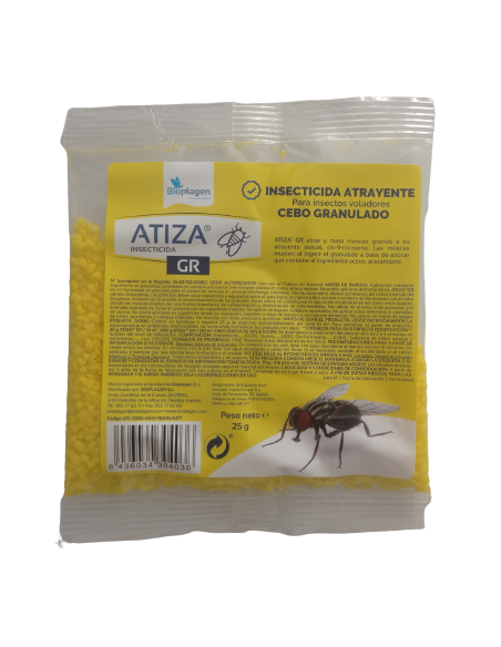 Atiza granulado insecticida atrayente (Env. 25 gr.)
