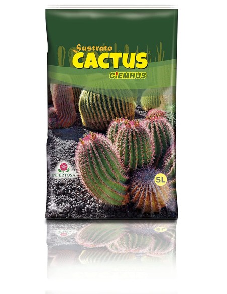 Sustrato ciemhus para Cactus 5 L - Infertosa