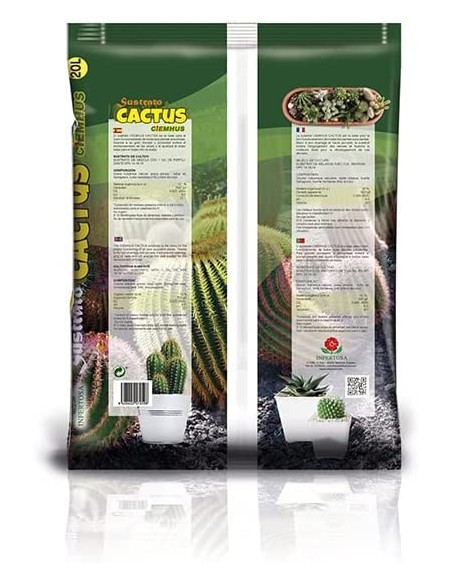 Sustrato ciemhus para Cactus 5 L - Infertosa
