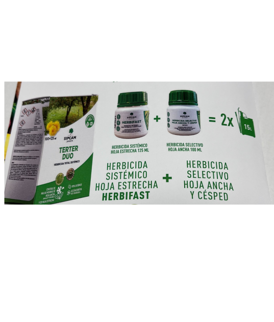 Herbicida Terter Duo - Sipcam Jardín Herbicida Terter Duo - Sipcam Jardín