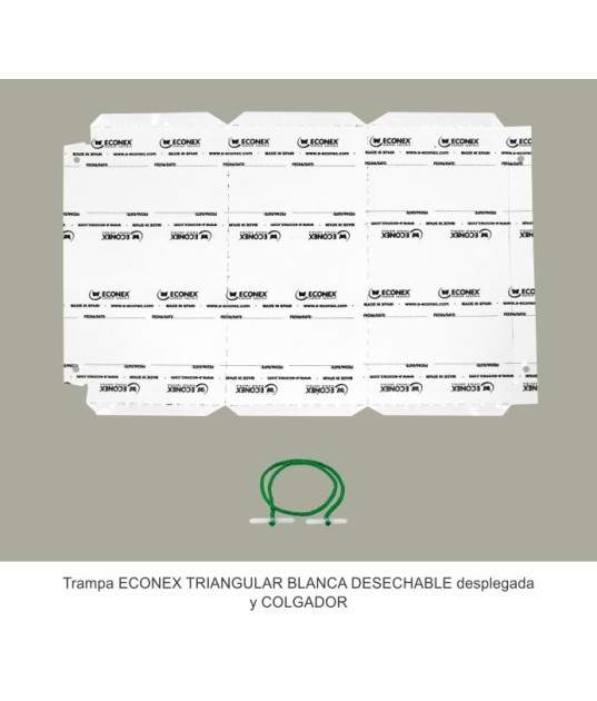 Trampa Triangular Desechable - Econex