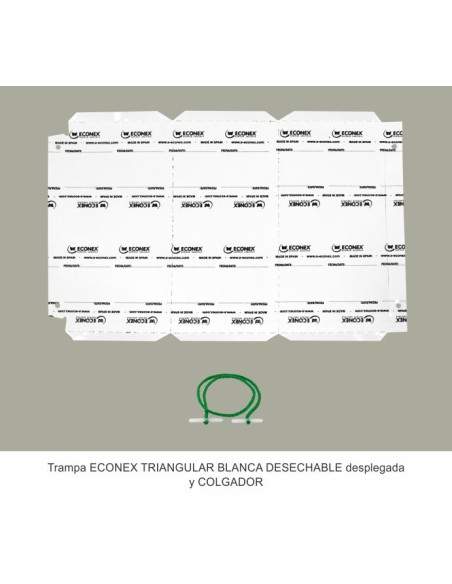 Trampa Triangular Desechable - Econex