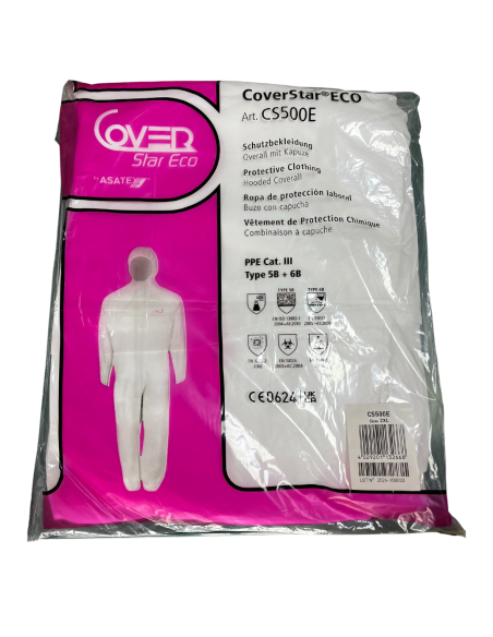 Buzo con capucha Talla XXL - Asatex Coverstar