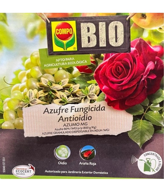 AZUFRE FUNGICIDA ANTIOIDIO 50g -... AZUFRE FUNGICIDA ANTIOIDIO 50g -...