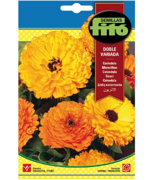 SEMILLAS CALENDULA DOBLE VARIADA - FITO