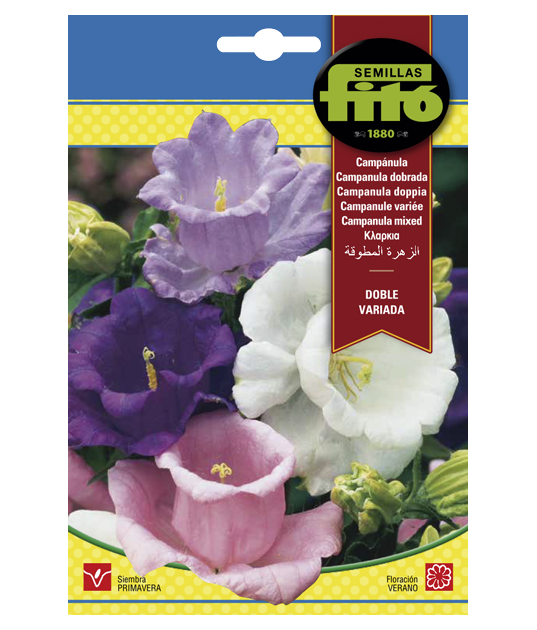 SEMILLAS CAMPANULA DOBLE VARIADA - FITO