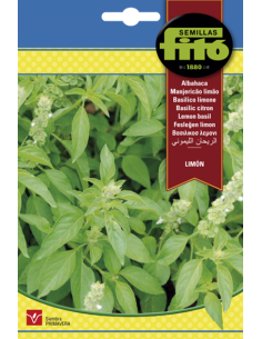 SEMILLAS ALBAHACA LIMON - FITO