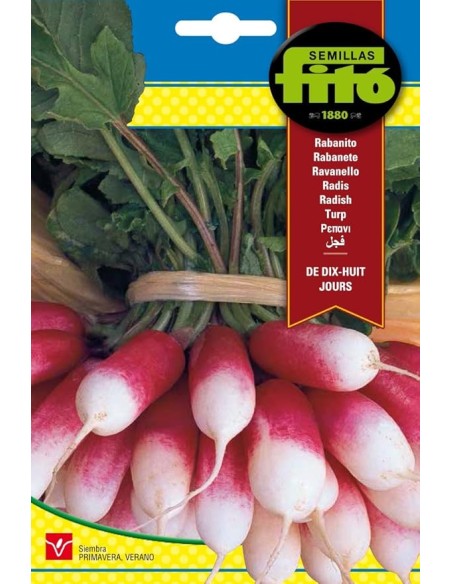 SEMILLAS RABANITO DE DIX-HUIT JOURS - FITO