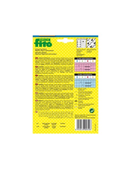 SEMILLAS LAVANDA OFFICINALIS - FITO