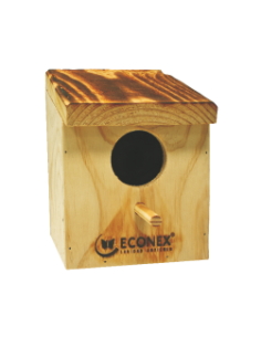 Nido de madera para pájaros...