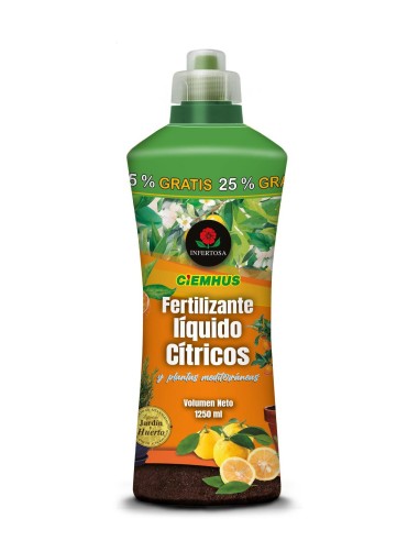 CIEMHUS FERTILIZANTE LÍQUIDO CITRICOS 1250 ml - INFERTOSA
