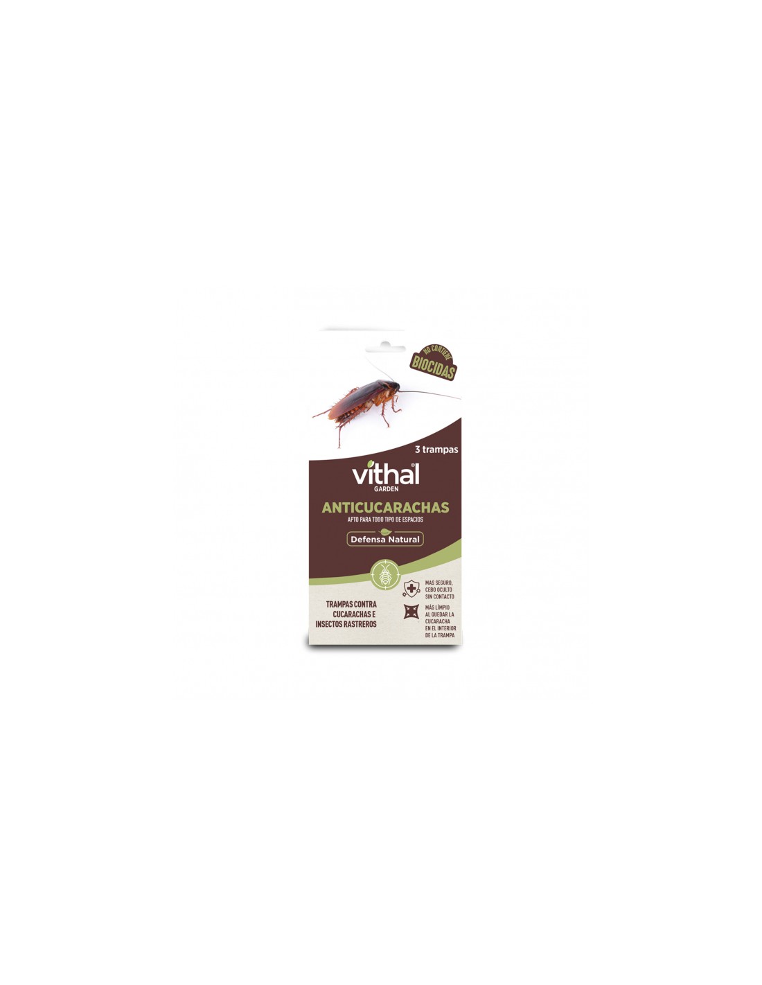 Trampa natural para cucarachas - Vithal